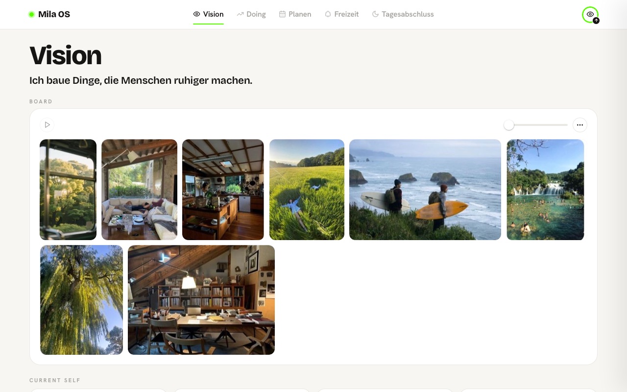 DREAMLIFE — das Vision-Board
